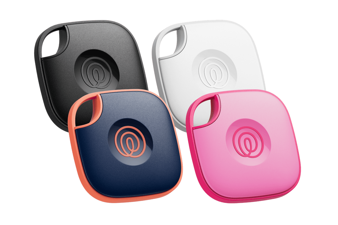 Tile 4pk - Navy Blaze + Pink Punch + Black + White